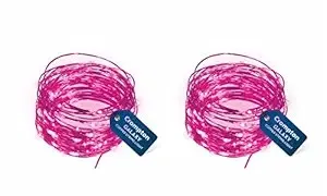 Crompton Galaxy Copper String Lights (10 Meters, Pink, Pack of 2) for Rs.234 Crompton Galaxy Copper String Lights (10 Meters, Pink, Pack of 2) for Rs.234