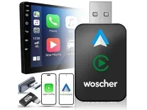 WOSCHER Wireless CarPlay Android Auto Adapter – Rs. 1754 WOSCHER Wireless CarPlay Android Auto Adapter – Rs. 1754