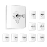 25 Pcs Self Adhesive Wall Hooks Heavy Duty 25 Pcs Self Adhesive Wall Hooks Heavy Duty