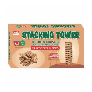 Ankit Wooden Stacking Tower Game – 39 Blocks at ₹114 | Amazon Deal Ankit Wooden Stacking Tower Game – 39 Blocks at ₹114 | Amazon Deal