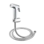 Jet Spray Toilet Health Faucet with SS-304 Grade ABS 1.0 Meter Flexible Hose Pipe and Wall Hook at ₹299 | Amazon Deal Jet Spray Toilet Health Faucet with SS-304 Grade ABS 1.0 Meter Flexible Hose Pipe and Wall Hook at ₹299 | Amazon Deal