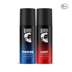 Beardo Power & Lust Perfume Body Spray (Set of 2) at ₹195 | Amazon Deal Beardo Power & Lust Perfume Body Spray (Set of 2) at ₹195 | Amazon Deal