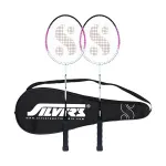 Silver’s Aluminium Stricker Badminton Kit – 2 Racquets with Cover Silver’s Aluminium Stricker Badminton Kit – 2 Racquets with Cover
