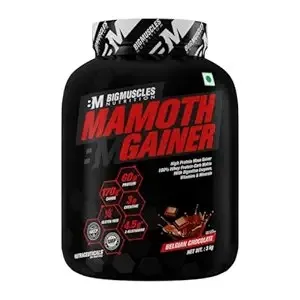 Bigmuscles Nutrition Mammoth Gainer 3Kg (Belgian Chocolate) for Rs. 1950 Bigmuscles Nutrition Mammoth Gainer 3Kg (Belgian Chocolate) for Rs. 1950