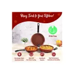 Wonderchef Tivoli 3-Piece Red Cookware Set at ₹899 | Myntra Deal Wonderchef Tivoli 3-Piece Red Cookware Set at ₹899 | Myntra Deal