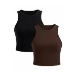 Toochki Women’s Cotton Crop Tank Activewear Camisole (Pack of 2) at ₹399 | Amazon Deal Toochki Women’s Cotton Crop Tank Activewear Camisole (Pack of 2) at ₹399 | Amazon Deal