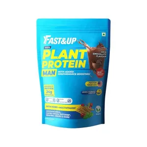Fast&Up Plant Protein – Vegan Chocolate – Gluten Free – 27 Servings Fast&Up Plant Protein – Vegan Chocolate – Gluten Free – 27 Servings