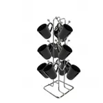 Stainless Steel Tabletop Cup Rack for 12 Cups – Rs. 184 Stainless Steel Tabletop Cup Rack for 12 Cups – Rs. 184
