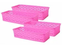 Wonder Homeware Alexa 9 Tokri Set of 4, Pink Color at Rs 75 – Amazon Wonder Homeware Alexa 9 Tokri Set of 4, Pink Color at Rs 75 – Amazon