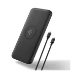 Spigen 10000 mAh Wireless Charging Power Bank USB-C 20W – Black Spigen 10000 mAh Wireless Charging Power Bank USB-C 20W – Black