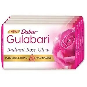 Dabur Gulabari Rose Soap (Pack of 4) for Radiant Skin – Rs. 124 Dabur Gulabari Rose Soap (Pack of 4) for Radiant Skin – Rs. 124