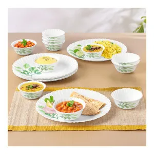 Larah by Borosil 18-Piece Opalware Fauna Galaxy Dinner Set at ₹701 | Flipkart Deal Larah by Borosil 18-Piece Opalware Fauna Galaxy Dinner Set at ₹701 | Flipkart Deal