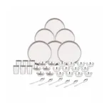 36 Pieces Stainless Steel Dinnerware Dinner Set at ₹900 | Amazon Deal 36 Pieces Stainless Steel Dinnerware Dinner Set at ₹900 | Amazon Deal