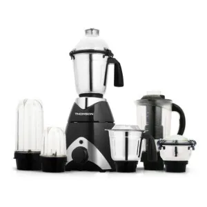 Thomson MX03 750 W Juicer Mixer Grinder Kitchen Master Pro+ 6 Jars Grey Thomson MX03 750 W Juicer Mixer Grinder Kitchen Master Pro+ 6 Jars Grey
