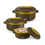 MILTON Micronova Jr. Inner Stainless Steel Casserole Set (3 pcs) at ₹899 | Amazon Deal MILTON Micronova Jr. Inner Stainless Steel Casserole Set (3 pcs) at ₹899 | Amazon Deal