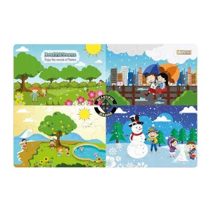 Zigyasaw Beautiful Seasons Giant Floor Puzzle for Kids Zigyasaw Beautiful Seasons Giant Floor Puzzle for Kids
