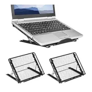 Tithu Mart Metal Mesh Adjustable & Ventilated Laptop Stand at ₹99 | Amazon Deal Tithu Mart Metal Mesh Adjustable & Ventilated Laptop Stand at ₹99 | Amazon Deal