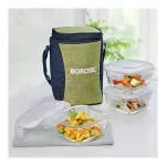 Borosil Ace Lunchbox with Bag, 3pc Borosilicate Glass Tiffin Set (320ml Each) at ₹749 | Amazon Deal Borosil Ace Lunchbox with Bag, 3pc Borosilicate Glass Tiffin Set (320ml Each) at ₹749 | Amazon Deal