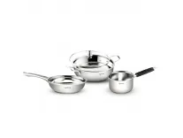 Lifelong Stainless Steel Kadai, Frypan & Saucepan – Rs. 844 Lifelong Stainless Steel Kadai, Frypan & Saucepan – Rs. 844