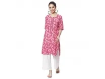 Rangriti Pink Liva Straight Kurta Rs 186 – Amazon Rangriti Pink Liva Straight Kurta Rs 186 – Amazon