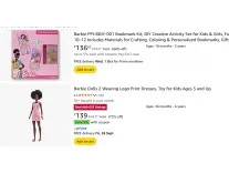 Barbie Dolls Up to 86% Off From Rs. 161 at Amazon Barbie Dolls Up to 86% Off From Rs. 161 at Amazon