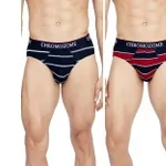 Chromozome Men’s Modal-Stretch Striper Briefs (2 Pack) – Rs. 279 Chromozome Men’s Modal-Stretch Striper Briefs (2 Pack) – Rs. 279