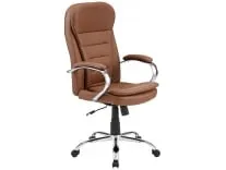 Amazon Solimo Obidos High Back Executive Chair (Brown) Rs 4679 Amazon Solimo Obidos High Back Executive Chair (Brown) Rs 4679