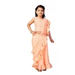 Aarika Girls Green Sequin Lehenga Choli Set Rs 387 Aarika Girls Green Sequin Lehenga Choli Set Rs 387