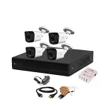 CP Plus Wired 4 Channel HD DVR 1080p & 2.4 MP Outdoor Camera (4 Pcs) Combo Set at ₹6731 | Amazon Deal CP Plus Wired 4 Channel HD DVR 1080p & 2.4 MP Outdoor Camera (4 Pcs) Combo Set at ₹6731 | Amazon Deal