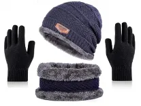 Winter Woolen Knitted Gloves & Wear Set – Rs. 177 Amazon Winter Woolen Knitted Gloves & Wear Set – Rs. 177 Amazon