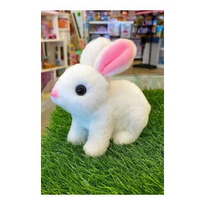 Hopping Walking Bunny Toy with Sounds Jumping Rabbit Wiggling Ears Hopping Walking Bunny Toy with Sounds Jumping Rabbit Wiggling Ears