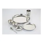 Coconut Bindi Stainless Steel Dinner Set (Set of 7) at ₹705 | Amazon Deal Coconut Bindi Stainless Steel Dinner Set (Set of 7) at ₹705 | Amazon Deal