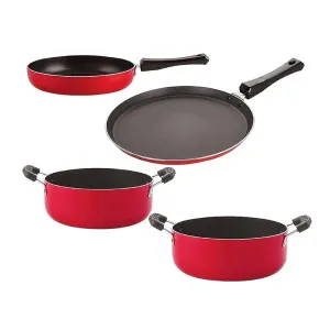 Nirlon Premium Quality Non Stick Cookware Set of 4 Pieces at ₹1286 | Amazon Deal Nirlon Premium Quality Non Stick Cookware Set of 4 Pieces at ₹1286 | Amazon Deal