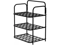 Shoe Stand Black, 3 Shelves – Rs. 272 Shoe Stand Black, 3 Shelves – Rs. 272