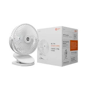 Orient Electric Orbis Rechargeable Personal Fan with 4 Speed Modes & 360° Rotation at ₹1099 | Amazon Deal Orient Electric Orbis Rechargeable Personal Fan with 4 Speed Modes & 360° Rotation at ₹1099 | Amazon Deal