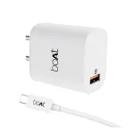 Boat 18W QC 3.0 Fast Charger with Smart IC Protection & Type C to Type C Cable at ₹399 | Amazon Deal Boat 18W QC 3.0 Fast Charger with Smart IC Protection & Type C to Type C Cable at ₹399 | Amazon Deal