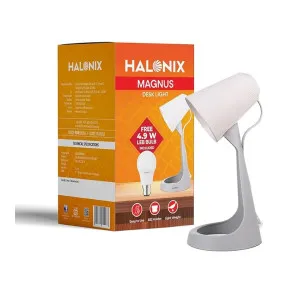 Halonix Magnus Desk Light with 4.9W LED Bulb at ₹399 | Amazon Deal Halonix Magnus Desk Light with 4.9W LED Bulb at ₹399 | Amazon Deal
