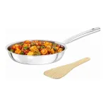 Kreme Platina Triply Stainless Steel Frying Pan 1.45 L, 22 cm at ₹679 | Amazon Deal Kreme Platina Triply Stainless Steel Frying Pan 1.45 L, 22 cm at ₹679 | Amazon Deal