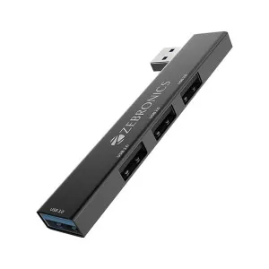 Zebronics 210HB USB 3.0 Hub – 4 Ports, Up to 5 Gbps Zebronics 210HB USB 3.0 Hub – 4 Ports, Up to 5 Gbps