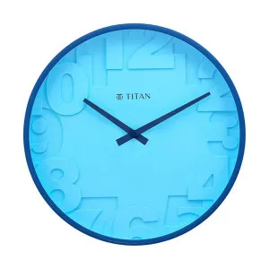 Titan Contemporary Blue Wall Clock at ₹767 | Amazon Deal Titan Contemporary Blue Wall Clock at ₹767 | Amazon Deal