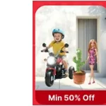 Kids Toys & Games: Up to 80% Off from Rs. 193 at Flipkart Kids Toys & Games: Up to 80% Off from Rs. 193 at Flipkart