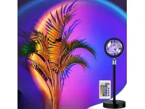 Desidiya 16-Color LED Night Light Sunset Lamp with Remote & USB – Rs. 259 Desidiya 16-Color LED Night Light Sunset Lamp with Remote & USB – Rs. 259