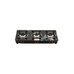 Cello Black Glass Top 3 Burner Gas Stove at ₹2436 | Myntra Deal Cello Black Glass Top 3 Burner Gas Stove at ₹2436 | Myntra Deal