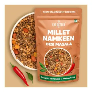 Millet Namkeen Desi Masala Healthy Snacks at ₹29 | Zepto Deal Millet Namkeen Desi Masala Healthy Snacks at ₹29 | Zepto Deal
