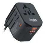 Ceptics 4-in-1 Universal Travel Adapter with QC 3.0 & USB-C Fast Charging at ₹947 | Amazon Deal Ceptics 4-in-1 Universal Travel Adapter with QC 3.0 & USB-C Fast Charging at ₹947 | Amazon Deal
