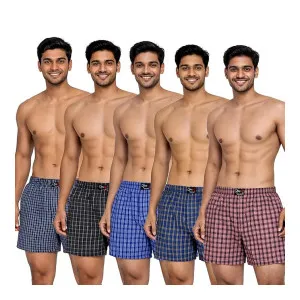 OPEX Men’s Checked Cotton Blend Lounge Boxer Shorts at ₹100 | Amazon Deal OPEX Men’s Checked Cotton Blend Lounge Boxer Shorts at ₹100 | Amazon Deal