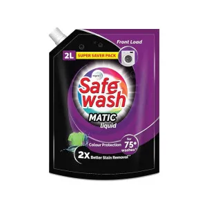 Safewash Front Load Matic Premium Liquid Detergent 2L Refill Pouch at ₹200 | Amazon Deal Safewash Front Load Matic Premium Liquid Detergent 2L Refill Pouch at ₹200 | Amazon Deal