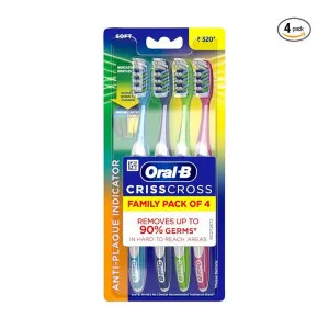 Oral-B Crisscross Deep Clean Soft Bristle Manual Toothbrush at ₹112 | Amazon Deal Oral-B Crisscross Deep Clean Soft Bristle Manual Toothbrush at ₹112 | Amazon Deal