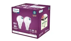 Philips 9-Watts B22 LED Cool Day White Bulb, 2-Pack – Rs.119 @ Amazon Philips 9-Watts B22 LED Cool Day White Bulb, 2-Pack – Rs.119 @ Amazon