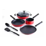 Crystal Classic Series 7-pc Non-Stick Induction Bottom Cookware Set, PFOA Free at ₹1449 | Amazon Deal Crystal Classic Series 7-pc Non-Stick Induction Bottom Cookware Set, PFOA Free at ₹1449 | Amazon Deal